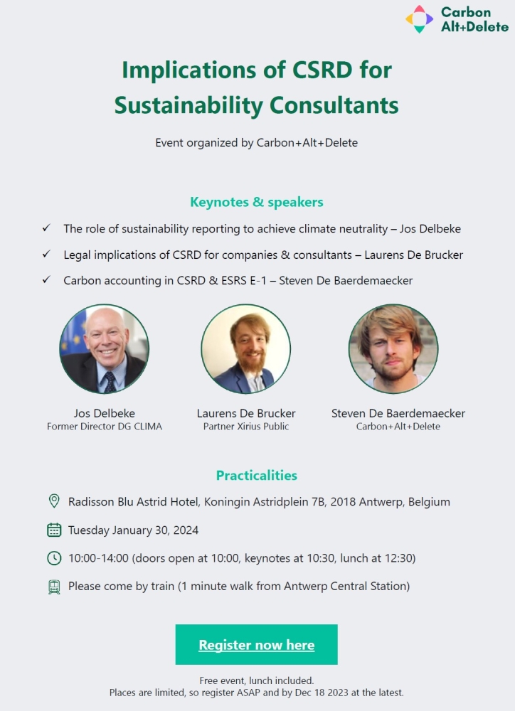 Implications of CSRD for Sustainability Consultants